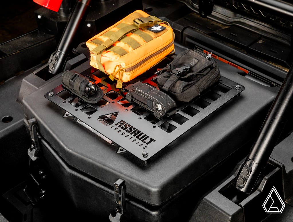 Assault Industries Cooler/Cargo Box for Polaris RZR XP Turbo S - Offroad Armor