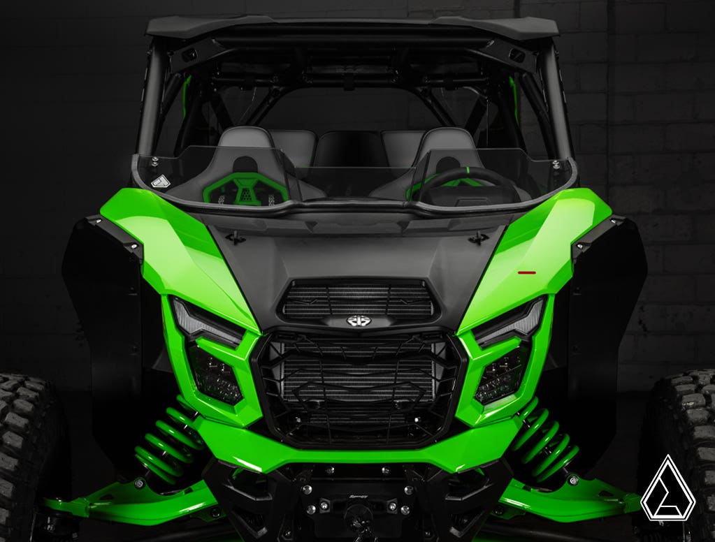 Assault Industries Kawasaki Teryx H2 Half Windshield - Offroad Armor
