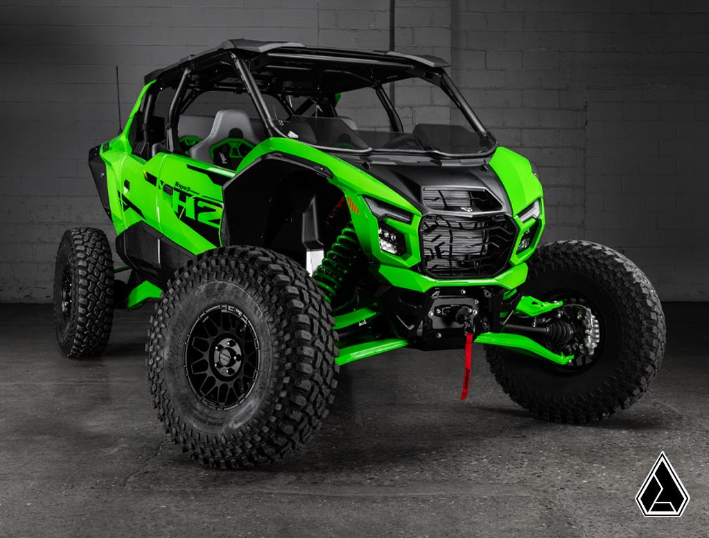 Assault Industries Kawasaki Teryx H2 Half Windshield - Offroad Armor