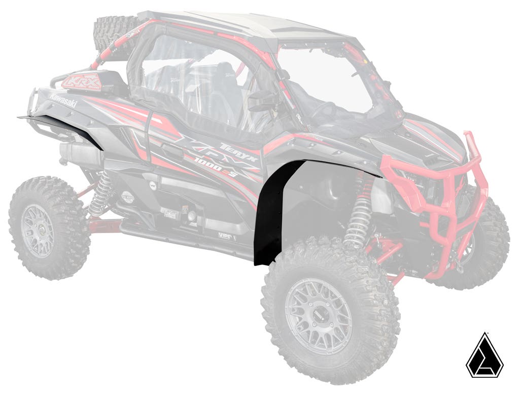 Assault Industries Kawasaki Teryx KRX 1000 Low Profile Fender Flares - Offroad Armor