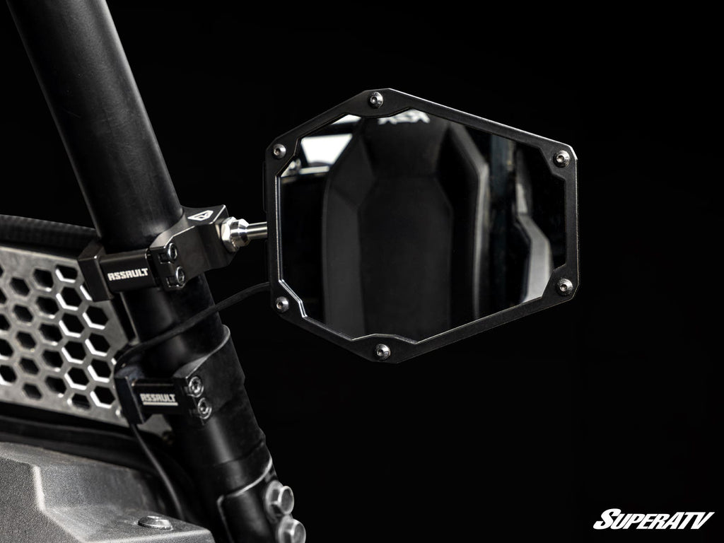 Assault Industries LED Lighted B2C Convex Side Mirrors - Offroad Armor