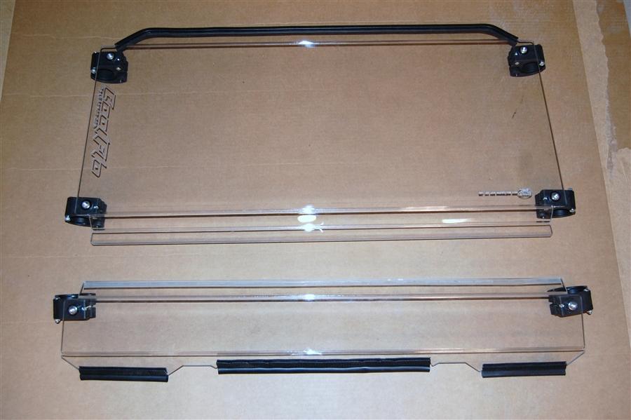 Trail Armor Polaris Rzr S 900, Rzr S 900 Eps, Rzr 4 900 Eps, Rzr 900, Rzr Eps Trail, Rzr 900 Xc And Rzr S 1000 Coolflo Windshield With Fast Clamps Dot Approved Rated As4
