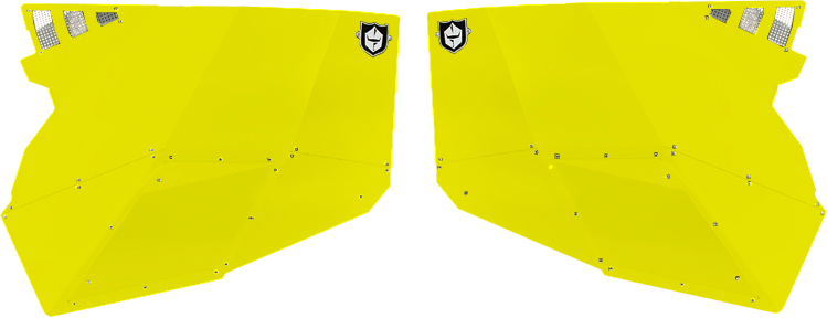 Pro Armor Stealth Door Skins Lime Squeeze 2014-21 Polaris Rzr Xp 1000/Turbo