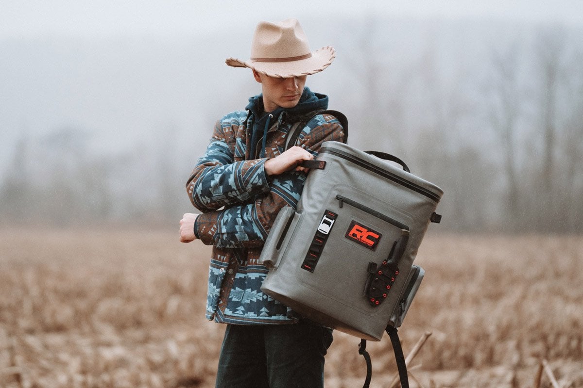 Insulated Backpack Cooler | 24 Cans | Waterproof