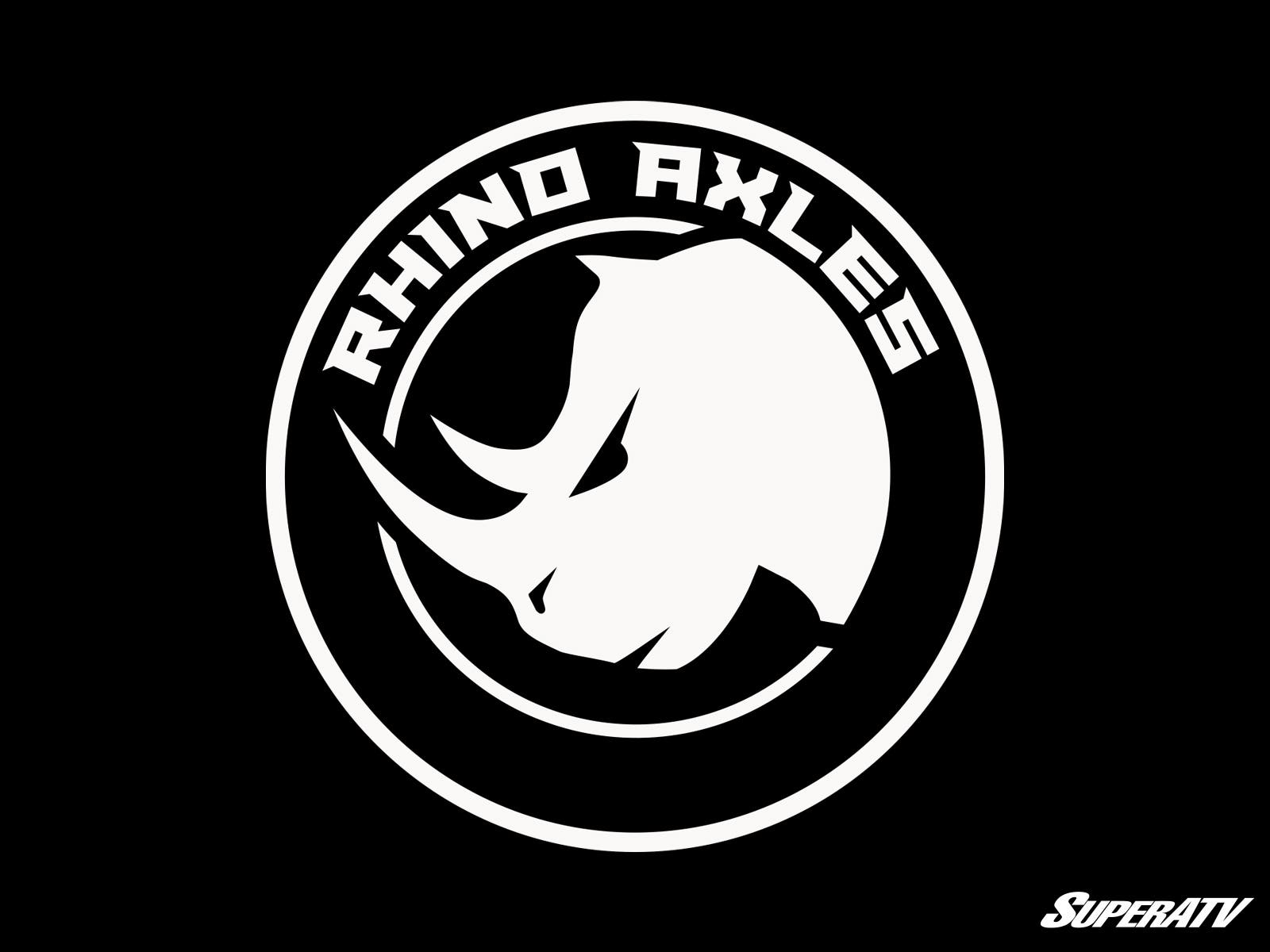 Black and White Rhino Axles Trucker Hat - Offroad Armor