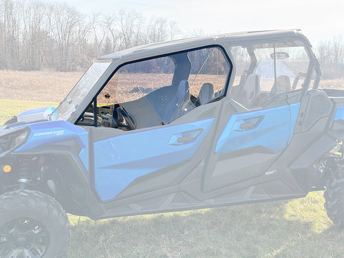 Can Am Maverick Sport Venting Polycarbonate Upper Doors Kit 2019+