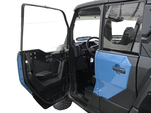 Polaris XPEDITION Light Tint Poly Upper Front Doors (Pair)