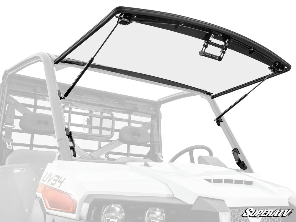 Bobcat UV34 Scratch - Resistant Flip Windshield - Offroad Armor