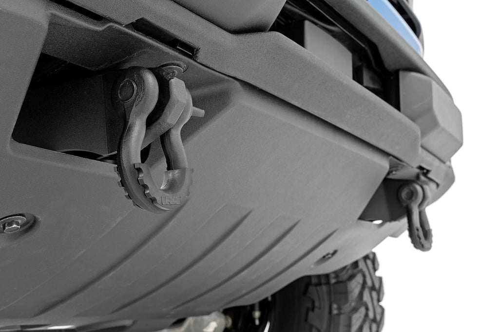 Rough Country Tow Hook Brackets | D-Ring Combo | Ford Bronco 4WD (2021-2023)