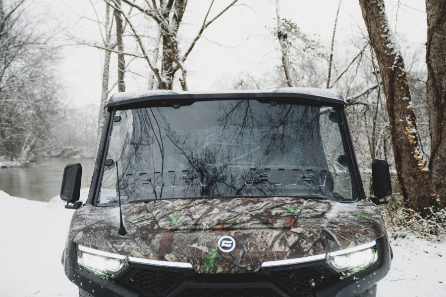2025 CF Moto UForce U10 Pro Front Windshield Vented