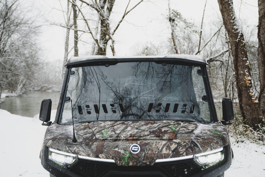 2025 CF Moto UForce U10 Pro Front Windshield Vented