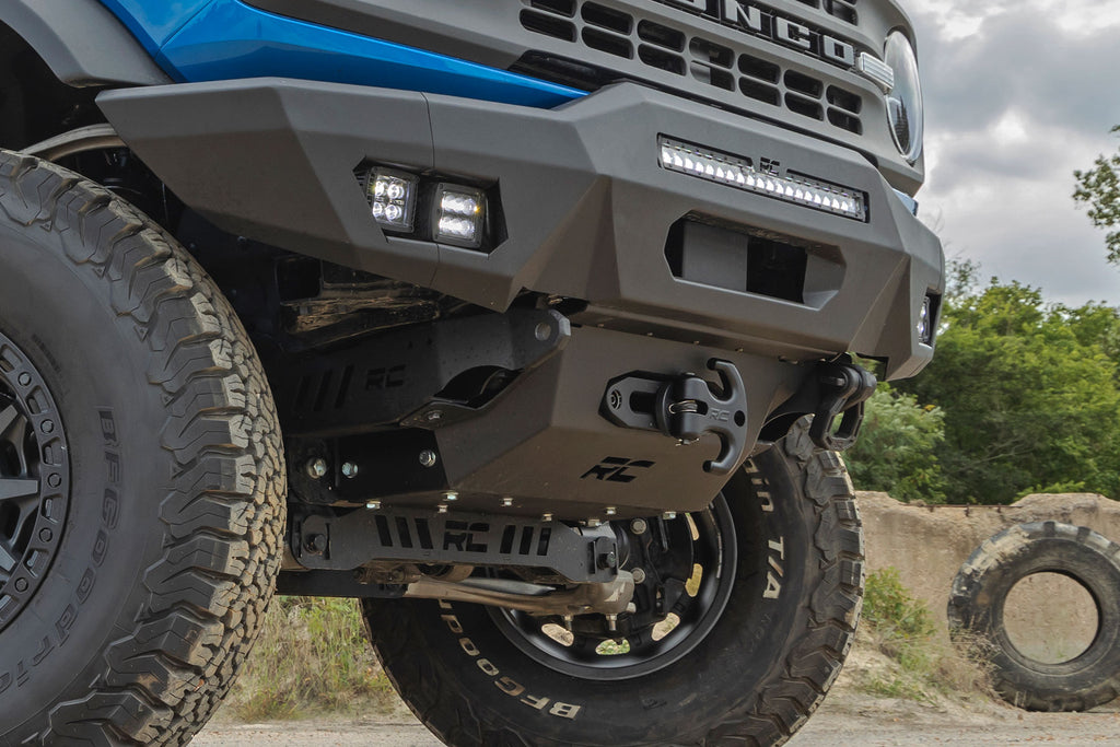 Rough Country Hidden Winch Mount | 9500S | Ford Bronco 4WD (2021-2023)