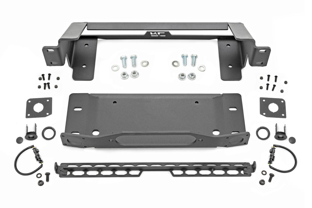 Rough Country High Winch Mount | All Models | Ford Bronco 4WD (2021-2023)