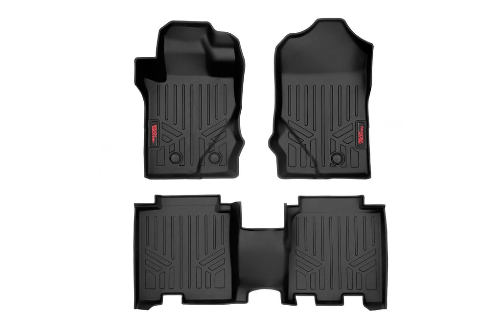Rough Country Floor Mats | Front & Rear | Ford Bronco 4WD (2021-2023)