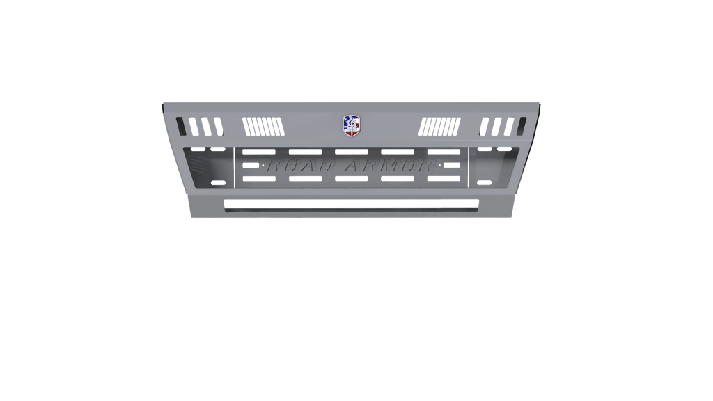 2017-2021 Ford F-250 Identity Front Bumper Full Kit Center Section Smooth|Standard End Pods|Light Pod X2 Cube|Accent Lights|Ring - Raw Steel
