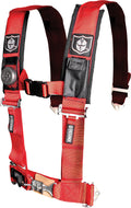 Pro Armor 5Pt Harness 3" Pads Red