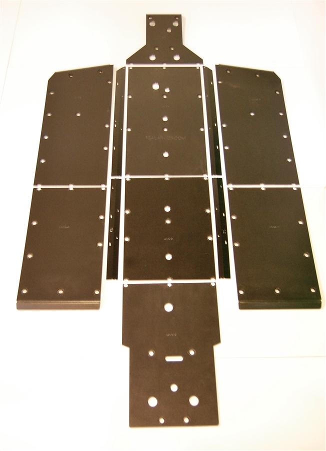 Trail Armor Yamaha Viking Vi, Viking Vi Eps, Viking Vi Eps Se Full Skids With Integrated Sliders 2014 - 2018