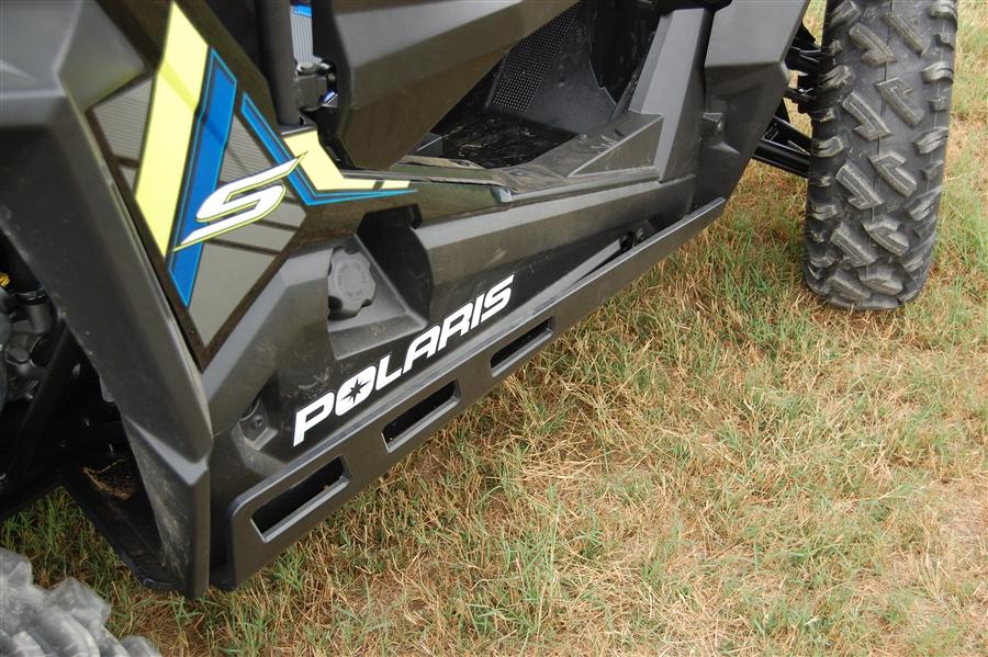Trail Armor Polaris Rzr S 900, Rzr S 900 Eps, Rzr 900, Rzr 900 Eps Trail, Rzr 900 Xc And Rzr S 1000 Full Skids With Slider Nerfs Or Trimmed For Polaris Kick Out Steel Rock Sliders