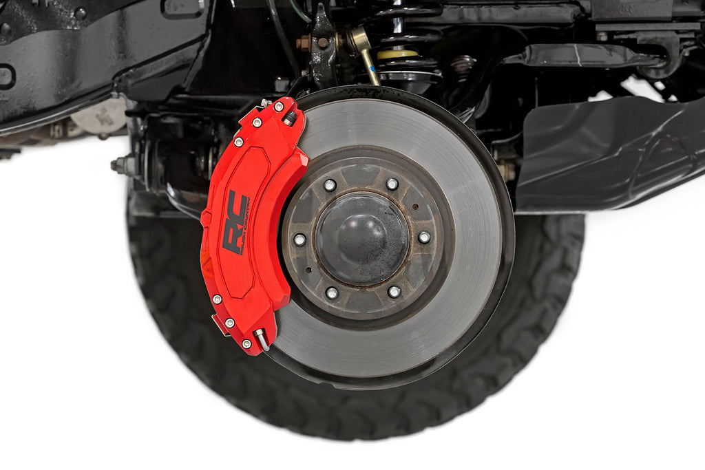 Rough Country Caliper Cover | Red | Ford Expedition (18-23)/F-150 (12-20) 2WD/4WD