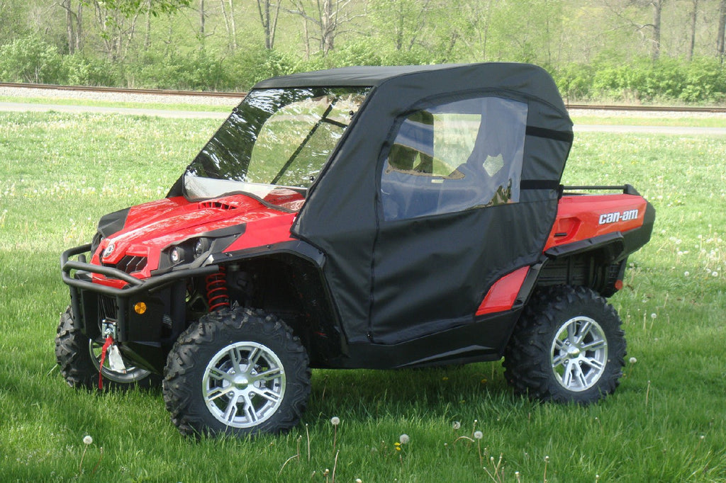 Can - Am Commander Full Cab Enclosure With Vinyl Windshield (2014+) - Offroad Armor