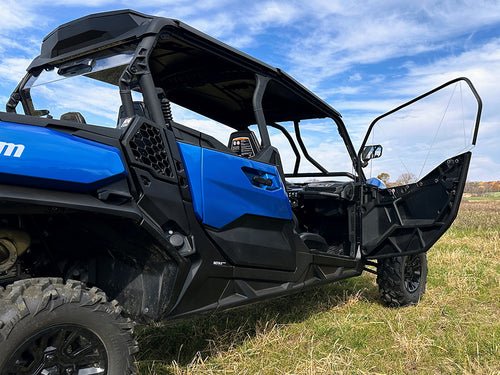 Can Am Commander MAX Venting Polycarbonate Upper Doors Kit 2021+ - Offroad Armor