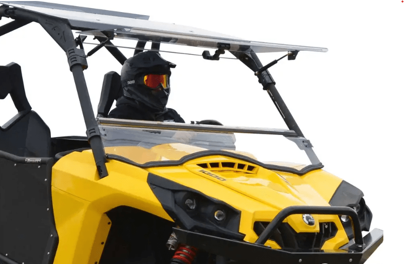 Can - Am Commander Scratch Resistant Flip Windshield (2011 - 2020) - Offroad Armor