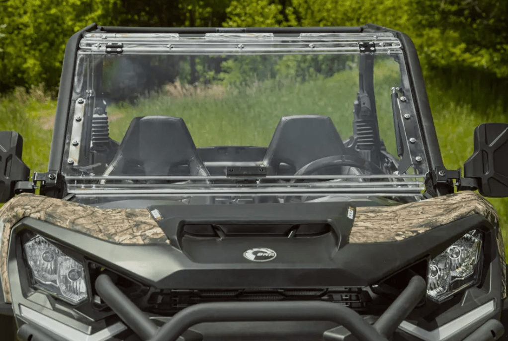Can - Am Commander Scratch Resistant Flip Windshield (2011 - 2020) - Offroad Armor