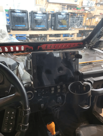 Can Am Commander/Maverick Trail/Maverick Sport Dash Tablet/Cup Holder - Offroad Armor