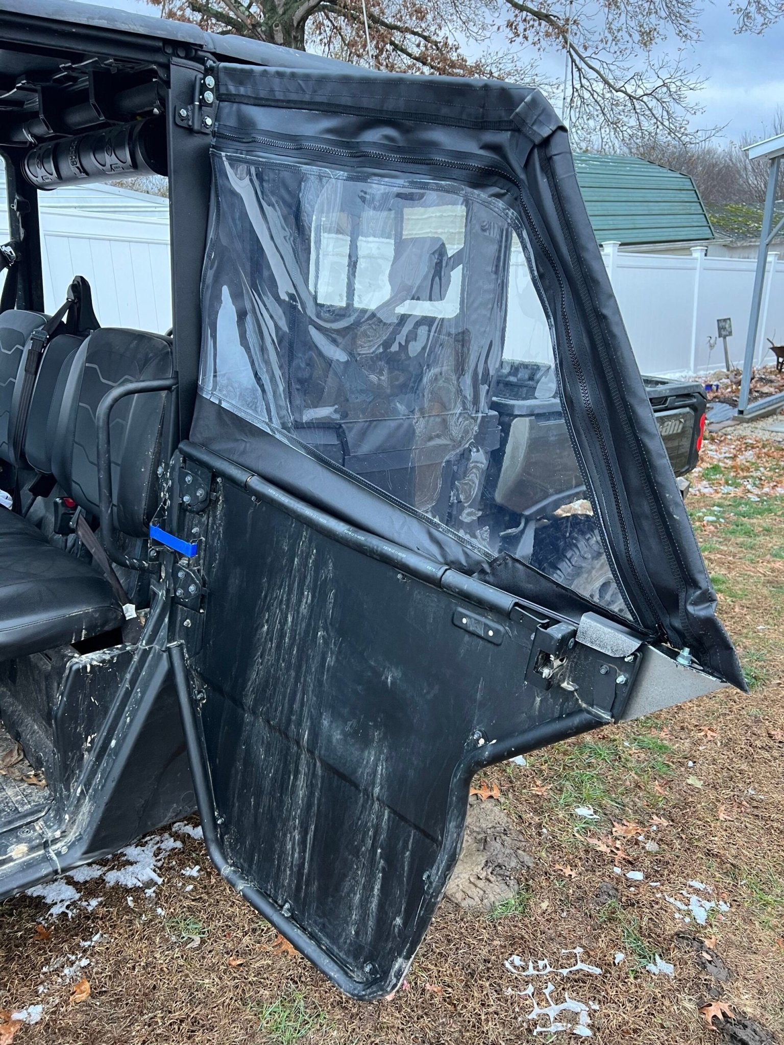Can - Am Defender Convertible Doors ( Lower Doors with Removable Framed Upper Soft Door) - Offroad Armor