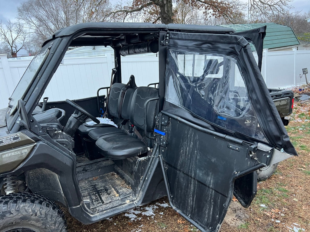 Can - Am Defender Convertible Doors ( Lower Doors with Removable Framed Upper Soft Door) - Offroad Armor