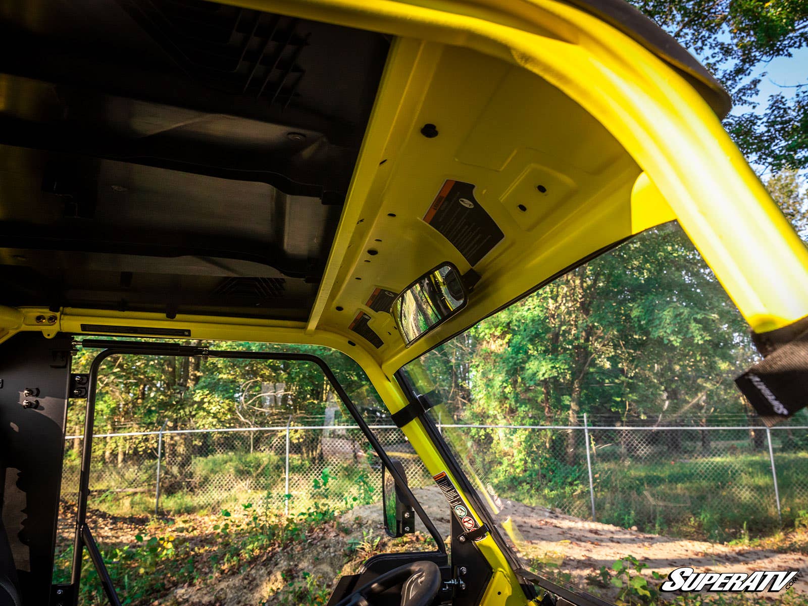 Can - Am Defender Curved Rear View Mirror - Offroad Armor