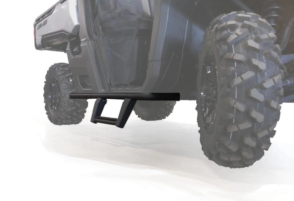 Can - Am Defender HD5 / HD8 / HD10 Tube Rock Slider (excl Max) Removable Step - Offroad Armor