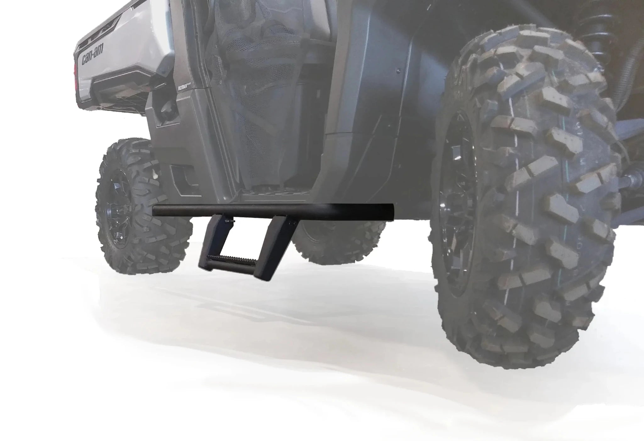 Can - Am Defender HD5 / HD8 / HD10 Tube Rock Slider (excl Max) Removable Step - Offroad Armor