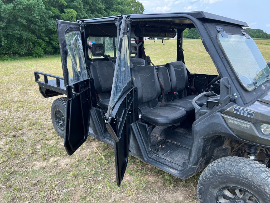 Can - Am Defender Max Framed Upper Soft Doors For ThumperFab Lower doors - Offroad Armor