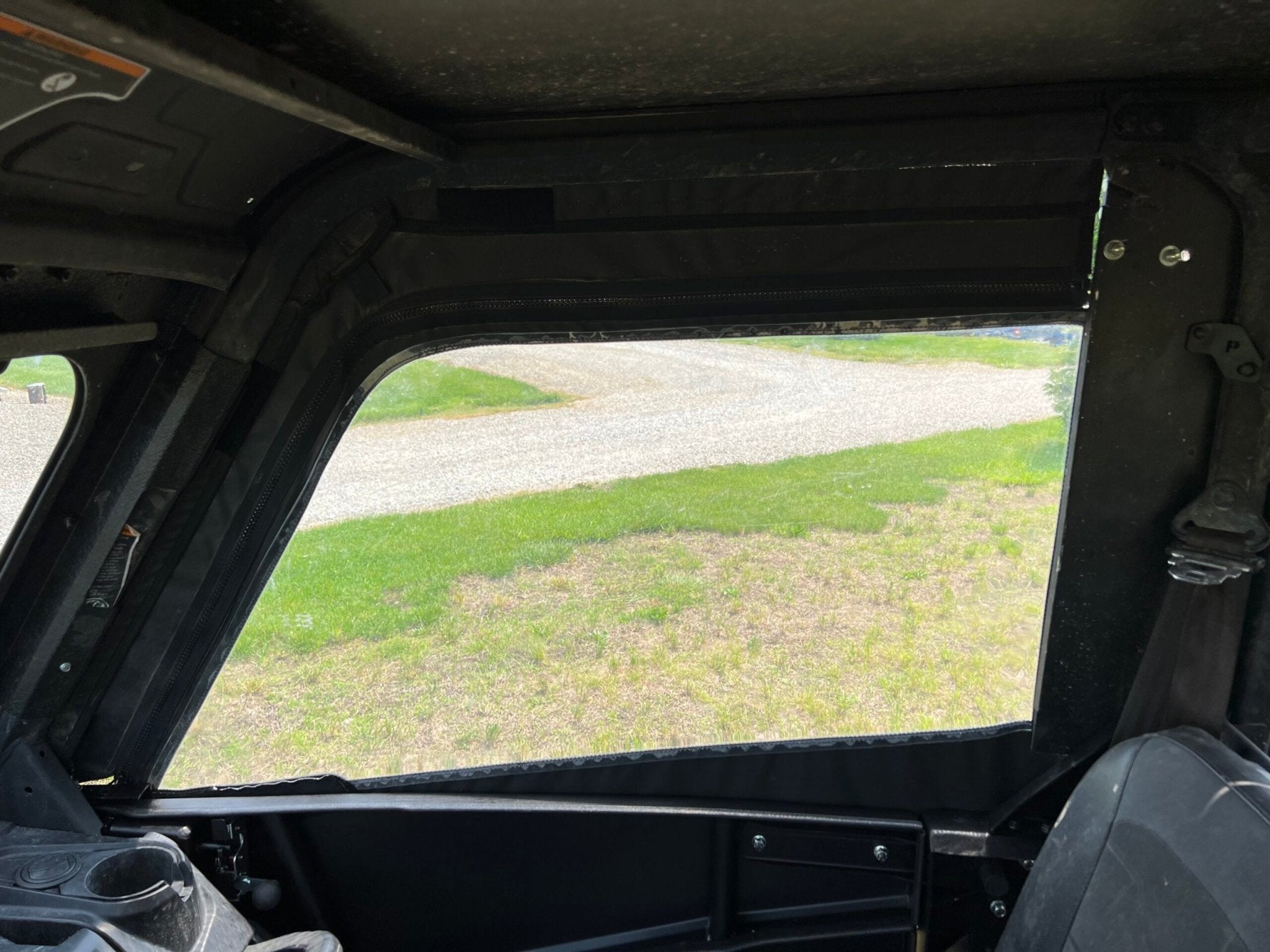 Can - Am Defender Max Framed Upper Soft Doors For ThumperFab Lower doors - Offroad Armor