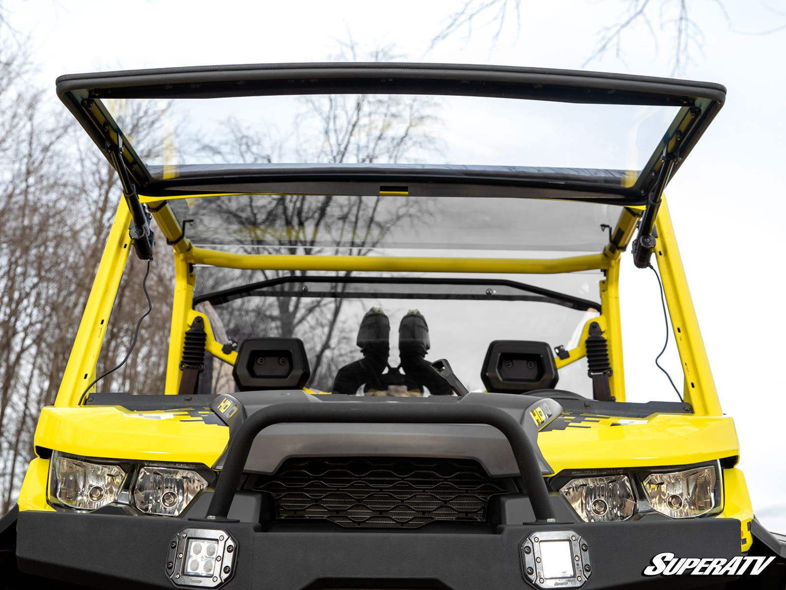 Can - Am Defender MaxDrive Power Flip Windshield - Offroad Armor