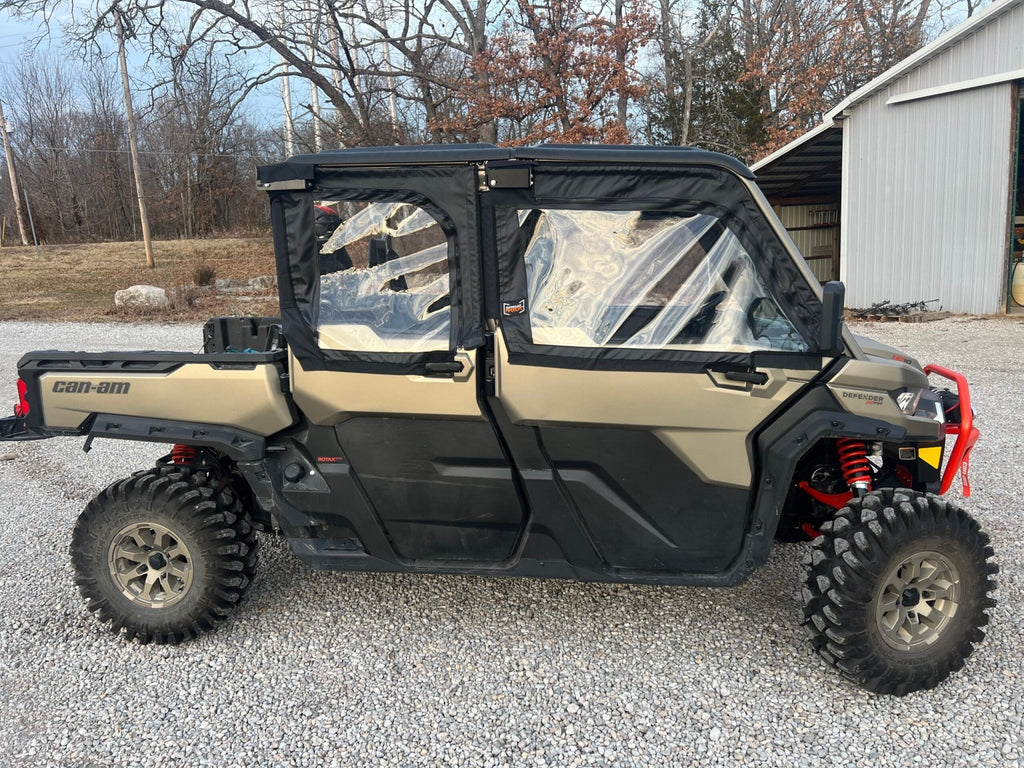 Can - Am Defender Soft Framed Upper Doors 2023+ Newer Style OEM Doors - Offroad Armor