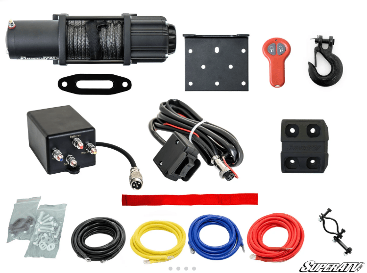 Can Am Defender Winch Mount +4500lb Winch - Offroad Armor