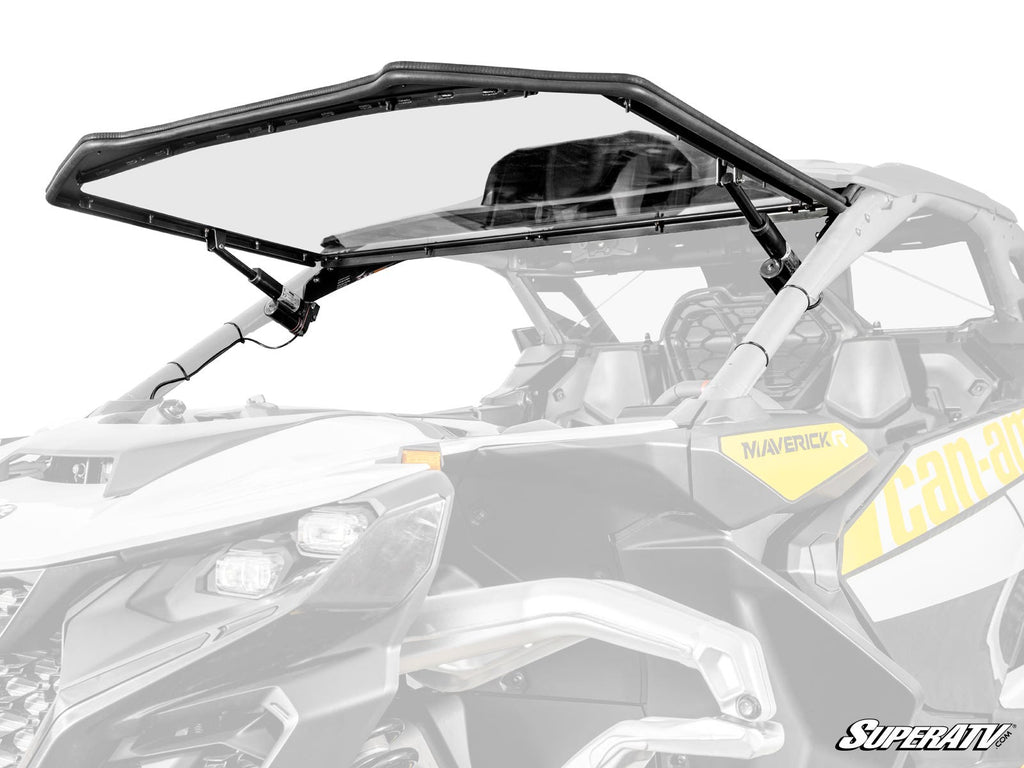 Can - Am Maverick R MaxDrive Power Flip Windshield - Offroad Armor