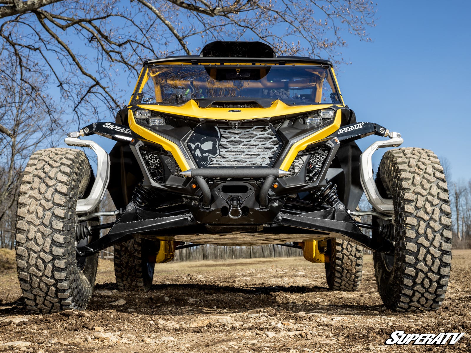 Can - Am Maverick R Sidewinder Front A - Arms - Offroad Armor