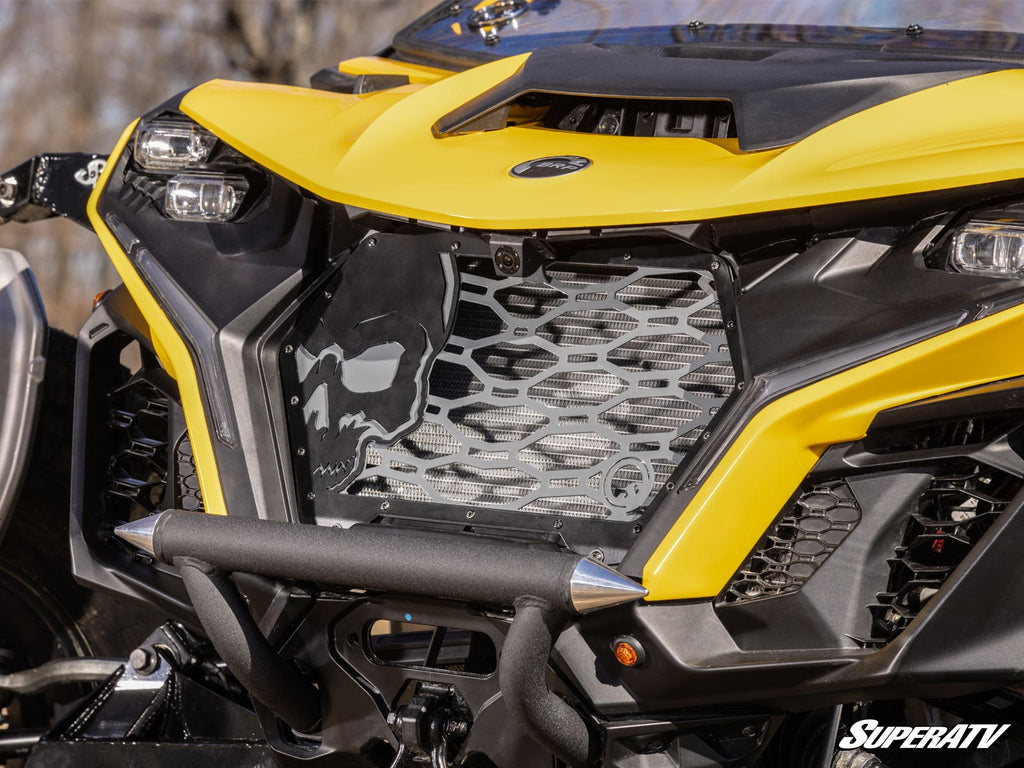 Can - Am Maverick R Skull Style Grille Insert - Offroad Armor