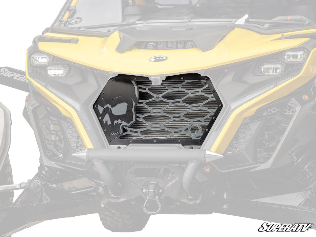 Can - Am Maverick R Skull Style Grille Insert - Offroad Armor