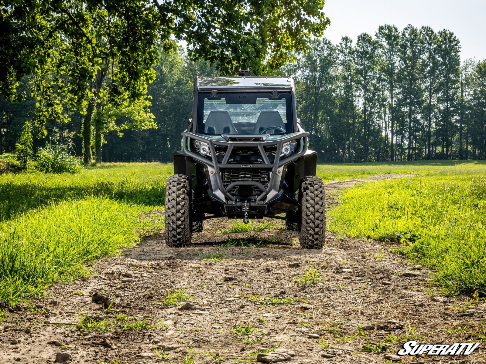 Can - Am Maverick Sport MaxDrive Power Flip Glass Windshield - Offroad Armor