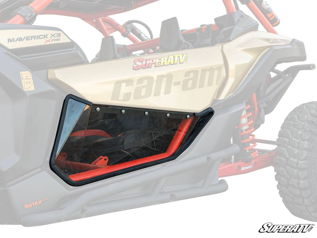 Can - Am Maverick X3 Clear Lower Doors - Offroad Armor
