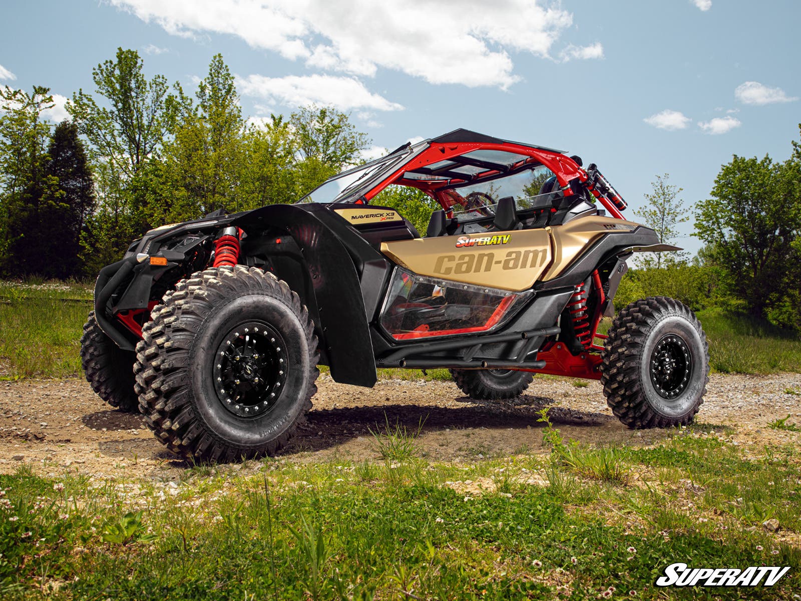 Can - Am Maverick X3 Low Profile Fender Flares - Offroad Armor