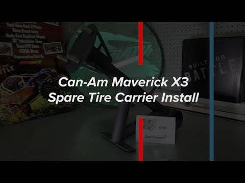 Can - Am Maverick X3 Spare Tire Carrier - Offroad Armor