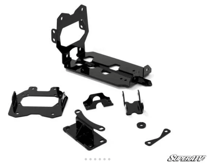 Can - Am Maverick X3 Winch Mount Plate Kit (4500lb Winch) - Offroad Armor