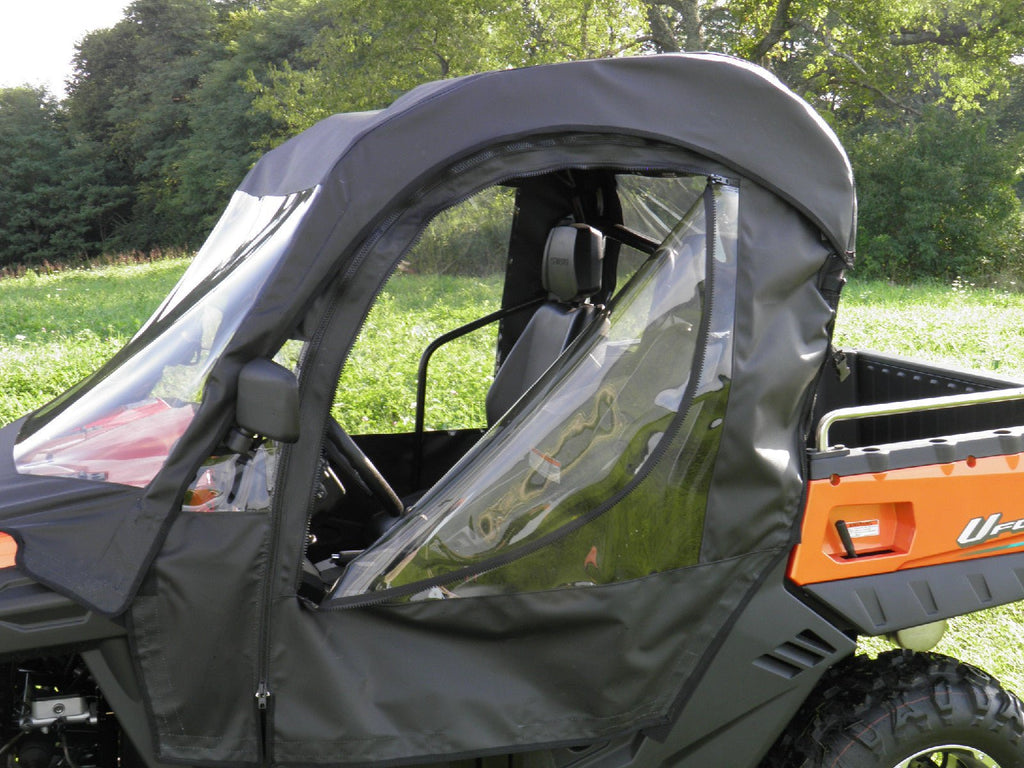 Cf Moto Uforce 500/800 Soft Doors And Rear Window Combo For An Existing Hard Windshield & Top - Offroad Armor