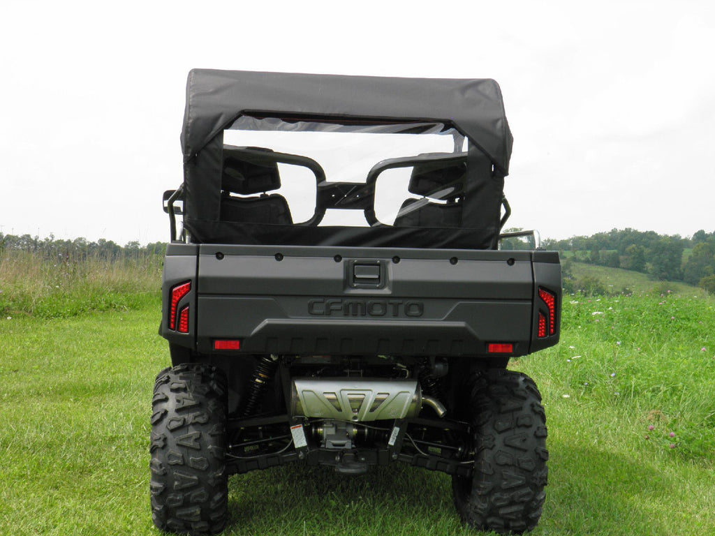 Cf Moto Uforce 500/800 Soft Doors And Rear Window Combo For An Existing Hard Windshield & Top - Offroad Armor