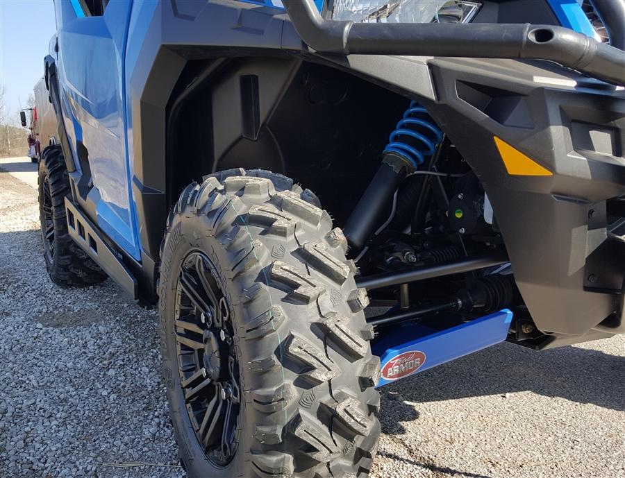 Trail Armor Polaris General 1000 Full Skids With Standard Slider Nerfs Or Trimmed For Polaris Kick Out Steel Rock Sliders 2016-2018